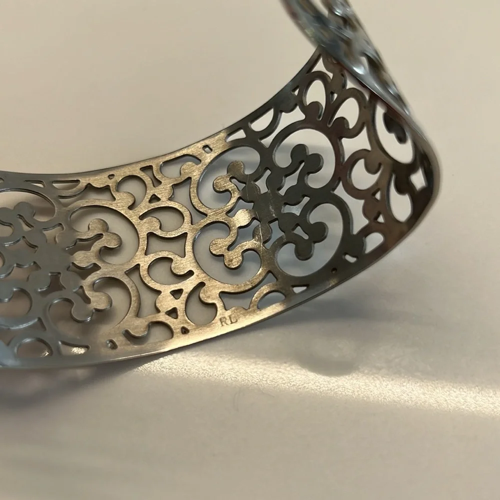 Sterling Silver Bangle .925 - Picture 3 of 3